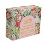Essential Oil Soap | Festive Wrens | Geranium + Pink Clay